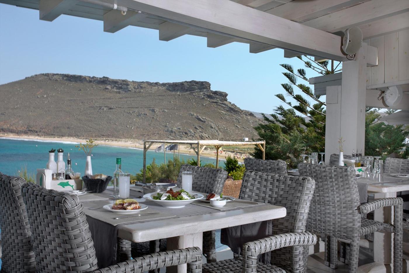 Albatros Club Mykonos Hotel Panormos  Bagian luar foto