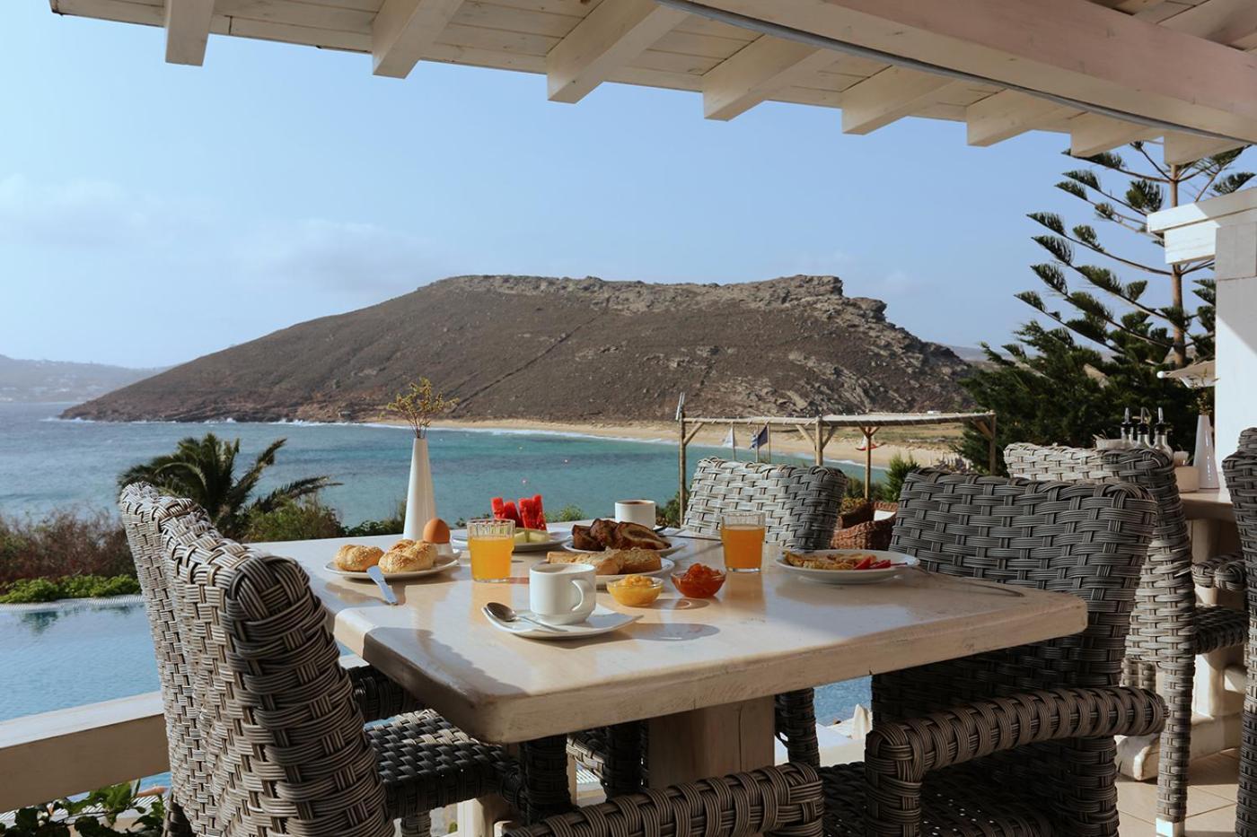 Albatros Club Mykonos Hotel Panormos  Bagian luar foto
