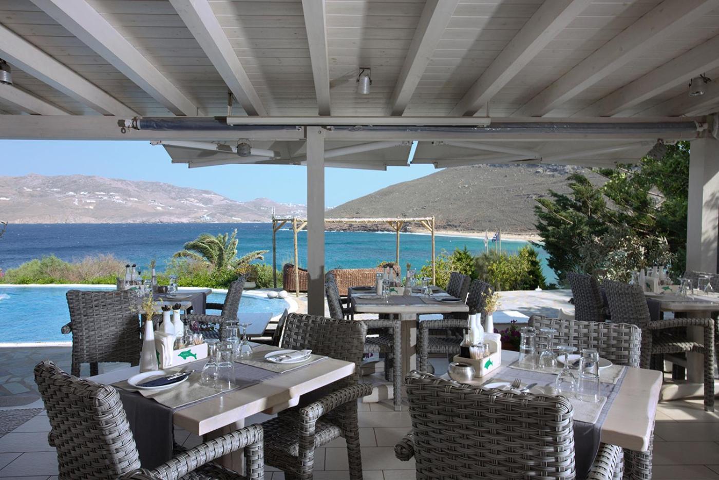 Albatros Club Mykonos Hotel Panormos  Bagian luar foto