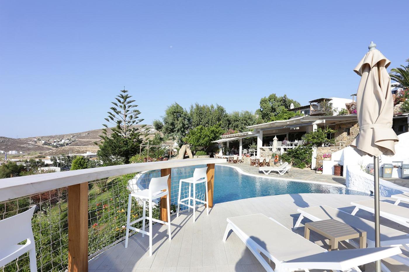 Albatros Club Mykonos Hotel Panormos  Bagian luar foto