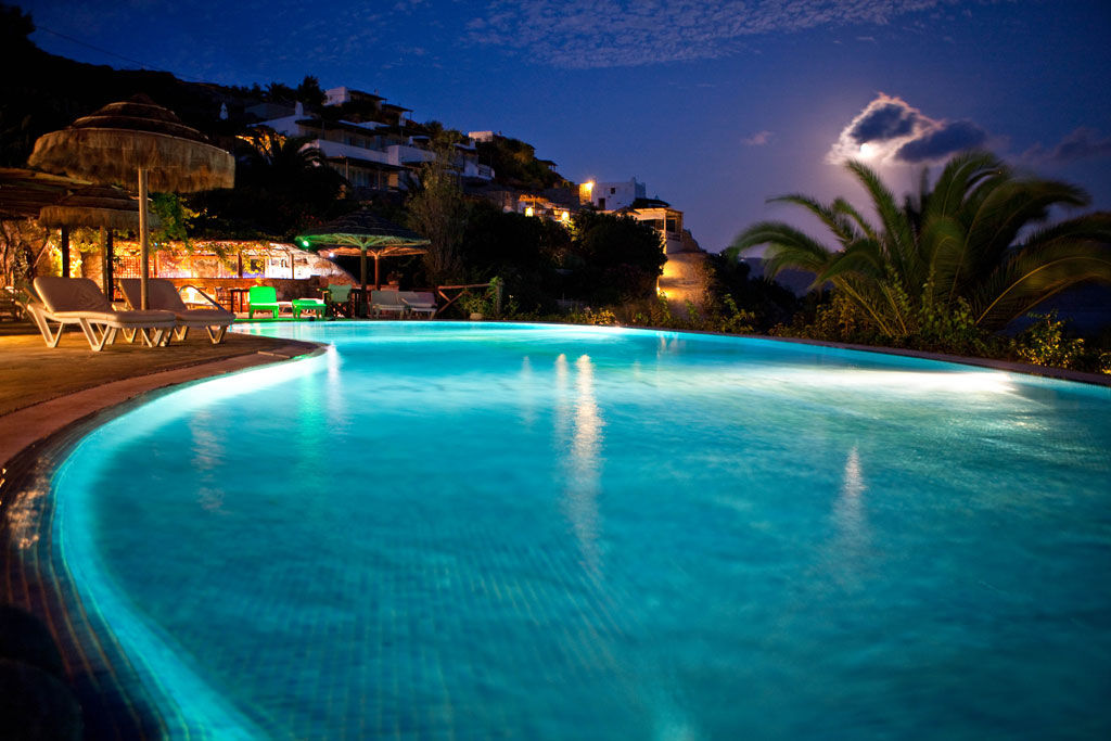 Albatros Club Mykonos Hotel Panormos  Bagian luar foto